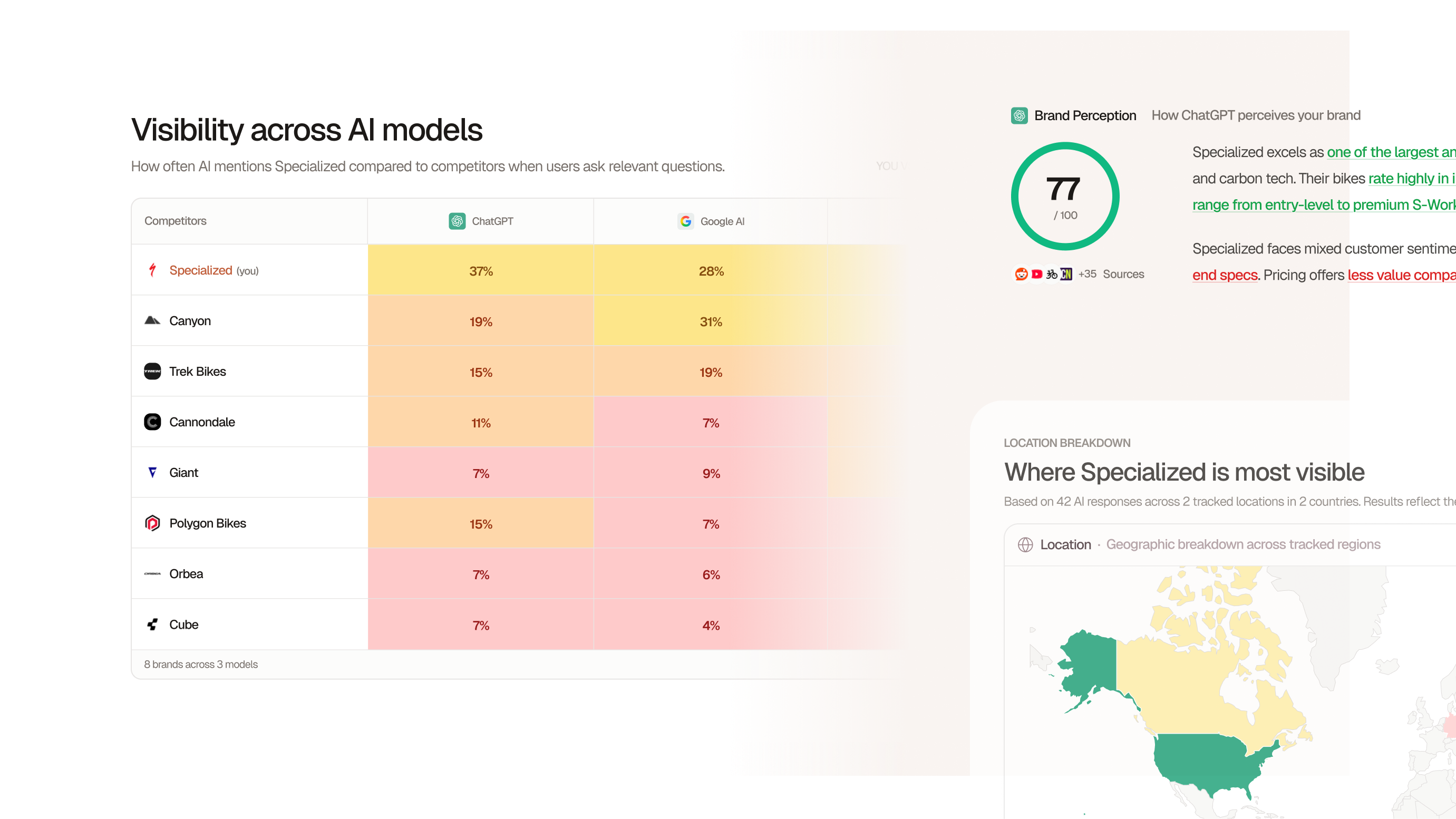 AI Visibility Report preview